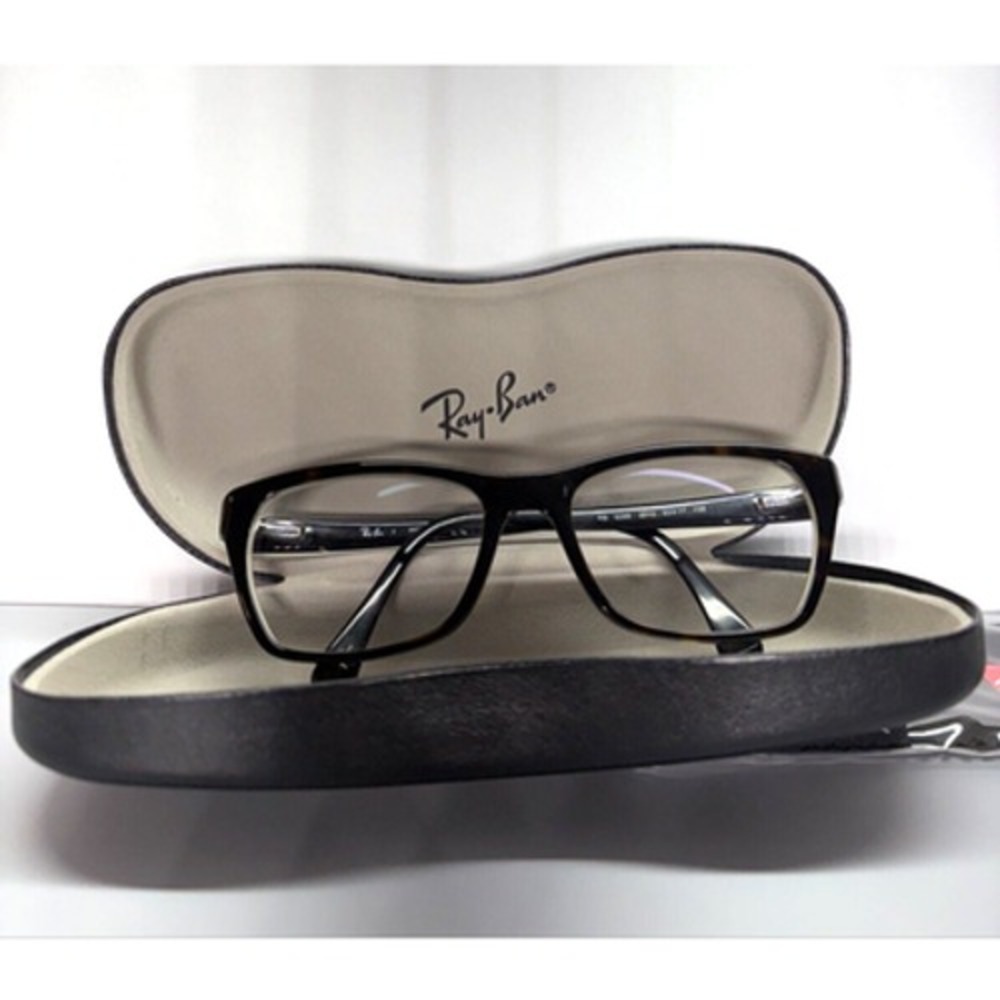 Ray Ban Tortoise Eyeglasses Frame ONLY‎ Brown Havana RB5298 2012 53-17-135 mm